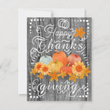 Autumn Pumpkin Gray Pine