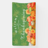 Autumn Pumpkin Green Banner (Vertikal)