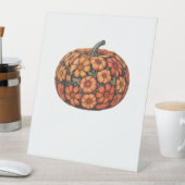 Autumn Pumpkin Halloween Classic T-Shirt.png Sockelschild (In Situ)