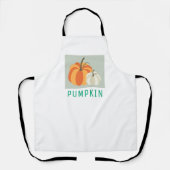 Autumn Pumpkin Harvest Design Schürze (Vorderseite)