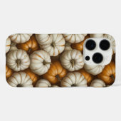 Autumn Pumpkin Harvest Pattern | Rustikaler Fall Case-Mate iPhone Hülle (Rückseite (Horizontal))