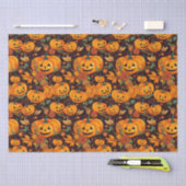 Autumn Pumpkin Harvest Tissue Paper Seidenpapier (Handwerk)