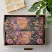 Autumn Pumpkin Herbstlaubs Rustic Decoupage Seidenpapier (Geschenk)