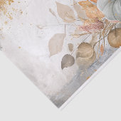 Autumn Pumpkin Herbstlaubs Rustic Decoupage Seidenpapier (Ausschnitt)