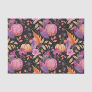 Autumn Pumpkin Herbstlaubs Rustic Decoupage Seidenpapier
