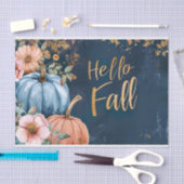 Autumn Pumpkin Herbstlaubs Rustic Decoupage Seidenpapier (Handwerk)