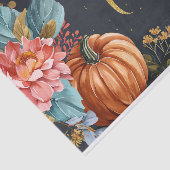 Autumn Pumpkin Herbstlaubs Rustic Decoupage Seidenpapier (Ausschnitt)