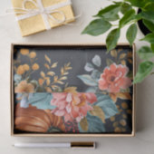 Autumn Pumpkin Herbstlaubs Rustic Decoupage Seidenpapier (Geschenk)