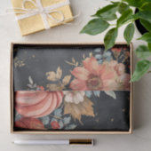 Autumn Pumpkin Herbstlaubs Rustic Decoupage Seidenpapier (Geschenk)