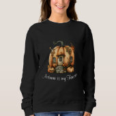 Autumn Pumpkin House Sweatshirt (Vorderseite)