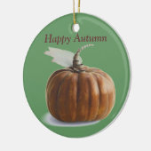 Autumn Pumpkin Keramik Ornament (Links)