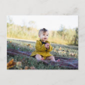 Autumn Pumpkin Kindergeburtstag Party Foto Vielen Postkarte (Vorderseite)