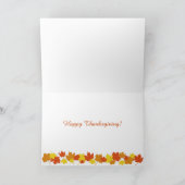 Autumn Pumpkin Labradors Painting Feiertagskarte (Innenseite)