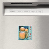 Autumn Pumpkin Magnet (In Situ (Geschirrspüler))