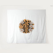 Autumn Pumpkin Mama Wandteppich (Vorderseite (Horizontal))