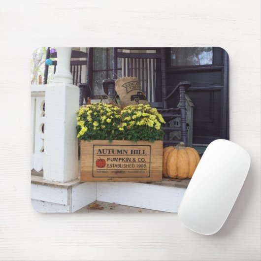 Autumn Pumpkin - Martha's Vineyard Mousepad (Mit Mouse)