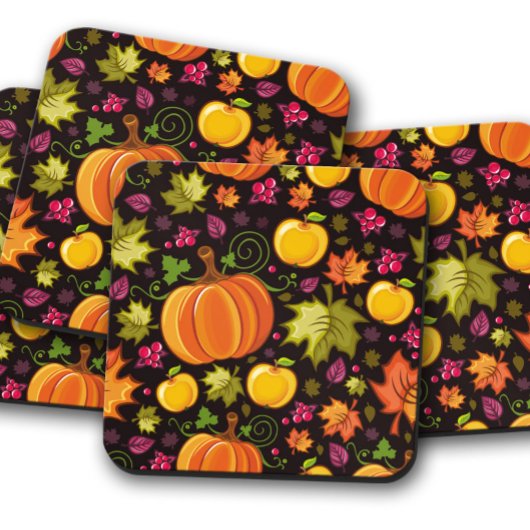 Autumn Pumpkin Medley| Autumn Cork Drink Untersetz Getränkeuntersetzer