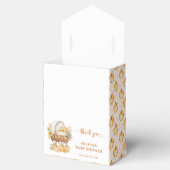 Autumn Pumpkin Neutral Baby Shower Danke Geschenkschachtel (Geöffnet)