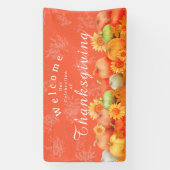 Autumn Pumpkin Orange Banner (Vertikal)