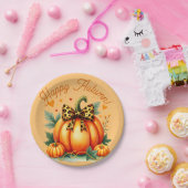 Autumn Pumpkin Pappteller (Party)