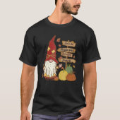 Autumn Pumpkin Patch Gnome Fall Family Pajama Than T-Shirt (Vorderseite)