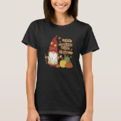 Autumn Pumpkin Patch Gnome Fall Family Pajama Than T-Shirt (Vorderseite)