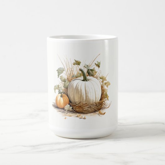 Autumn Pumpkin Patch Kaffeetasse (Mittel)
