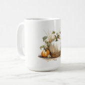 Autumn Pumpkin Patch Kaffeetasse (Vorderseite Links)