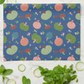 Autumn Pumpkin Pattern Geschirrtuch (Gefaltet)