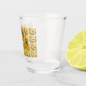 Autumn Pumpkin Pattern Shot Glass Party Favor Schnapsglas (Rechts)