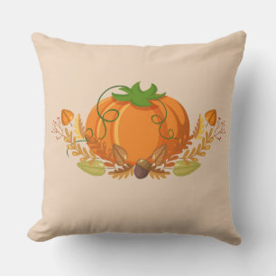 Autumn Pumpkin Pillow Kissen