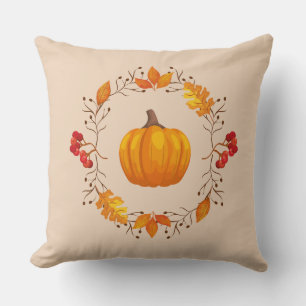 Autumn Pumpkin Pillow Kissen