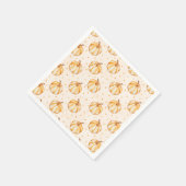 Autumn Pumpkin Serviette (Ecke)