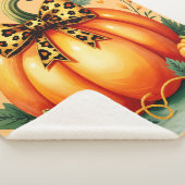 Autumn Pumpkin Sherpadecke (3/4)