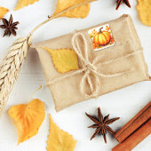 Autumn Pumpkin Sticker - Fall & Erntedank Siegel
