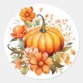 Autumn Pumpkin Stickers (Vorderseite)
