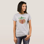 Autumn Pumpkin Swirl T-Shirt (Vorne ganz)
