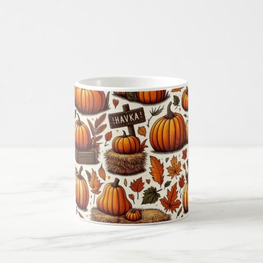 Autumn Pumpkin Tasse (Mittel)