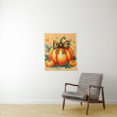 Autumn Pumpkin Wandteppich (Beispiel)