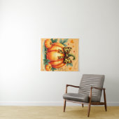 Autumn Pumpkin Wandteppich (Beispiel (Horizontal))