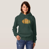 Autumn Pumpkin Watercolor Art Hoodie (Vorne ganz)