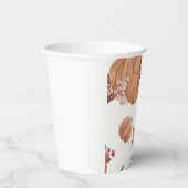 Autumn Pumpkin Watercolor Pappbecher (Rechts)