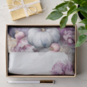 Autumn Pumpkins and Flowers Fall Pattern Decoupage Seidenpapier (Geschenk)