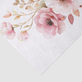 Autumn Pumpkins and Flowers Fall Pattern Decoupage Seidenpapier (Ausschnitt)