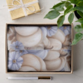 Autumn Pumpkins and Flowers Fall Pattern Decoupage Seidenpapier (Geschenk)