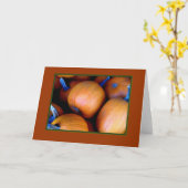 'Autumn Pumpkins' Blank Grußkarte Karte (Gelbe Blume)