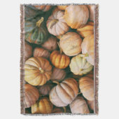 Autumn Pumpkins Decke (Vorderseite Vertikal)