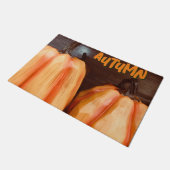 Autumn Pumpkins Fußmatte (Schrägansicht)