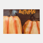 Autumn Pumpkins Fußmatte (Vorderseite)