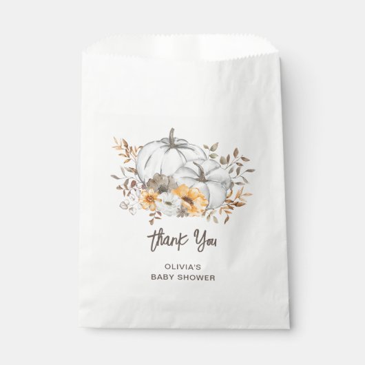 Autumn Pumpkins Geschenktütchen (Vorderseite)